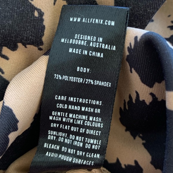 All Fenix Cheetah Print Yoga Leggings - size small - Picture 12 of 12